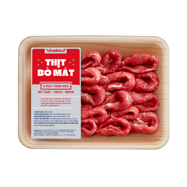 Vai bò thái lát mỏng | Vinabeef